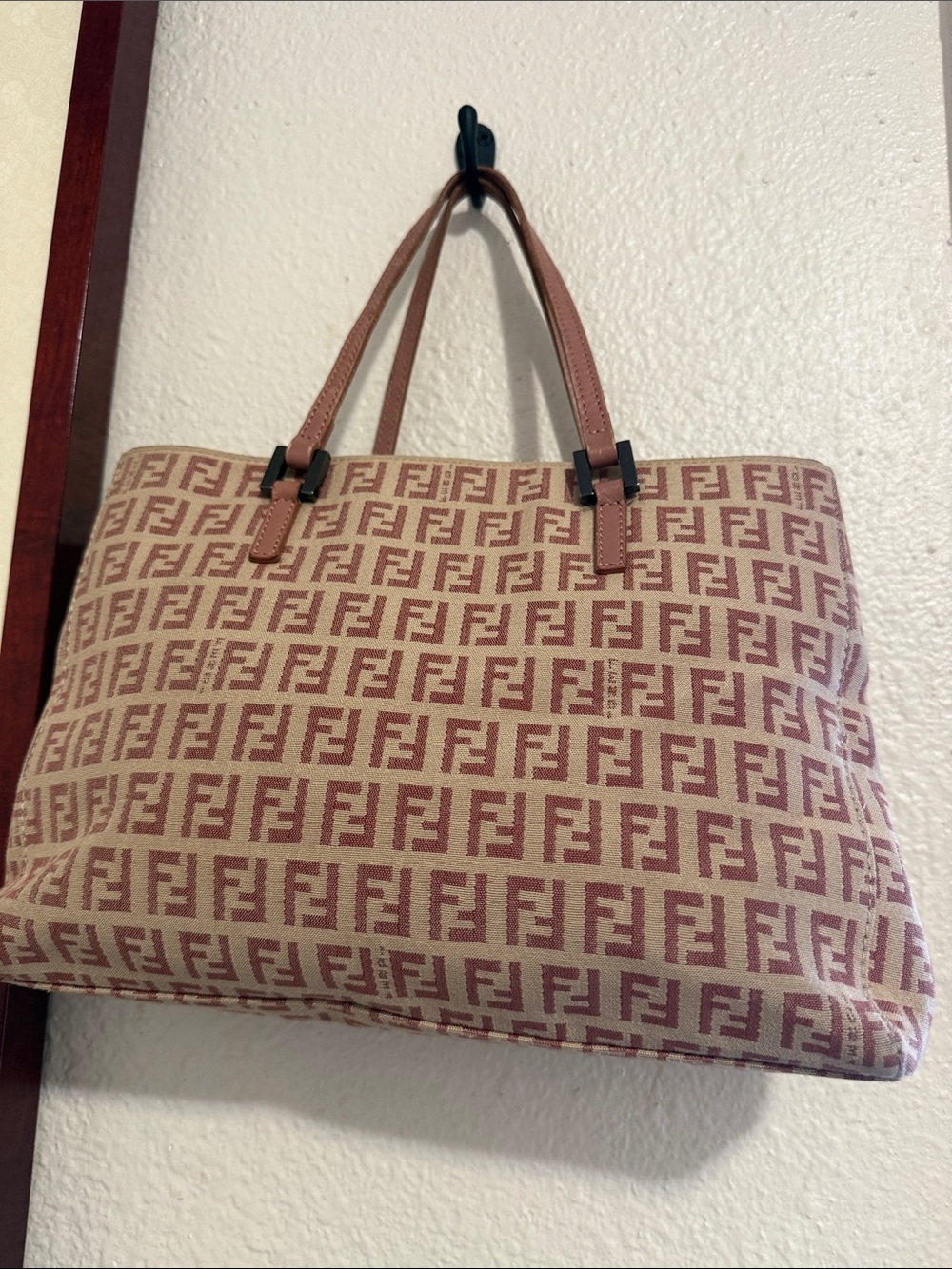 Vintage Fendi Zucchino Small pink Tote bag - Picture 16 of 16